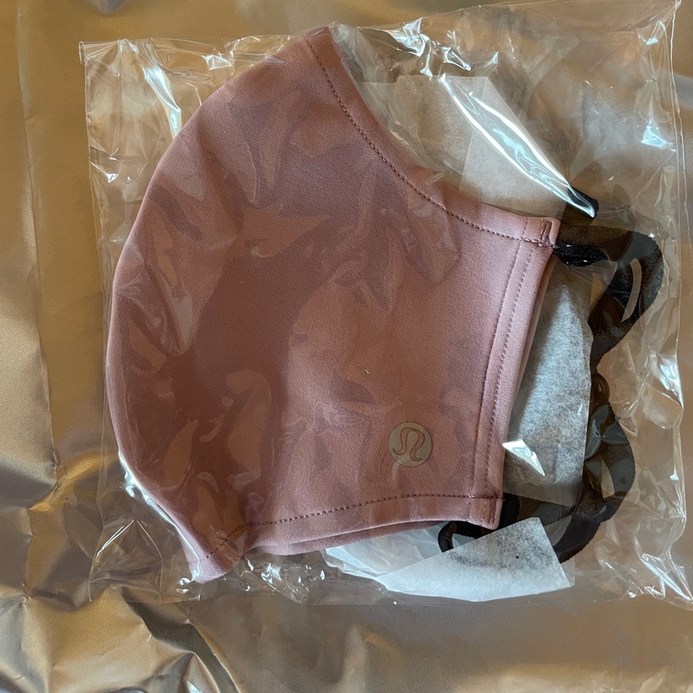 Lululemon double strap mask - Vintage Mauve